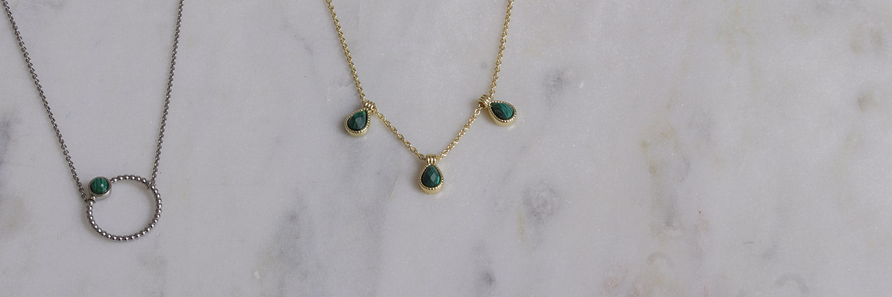 Colliers Malachite