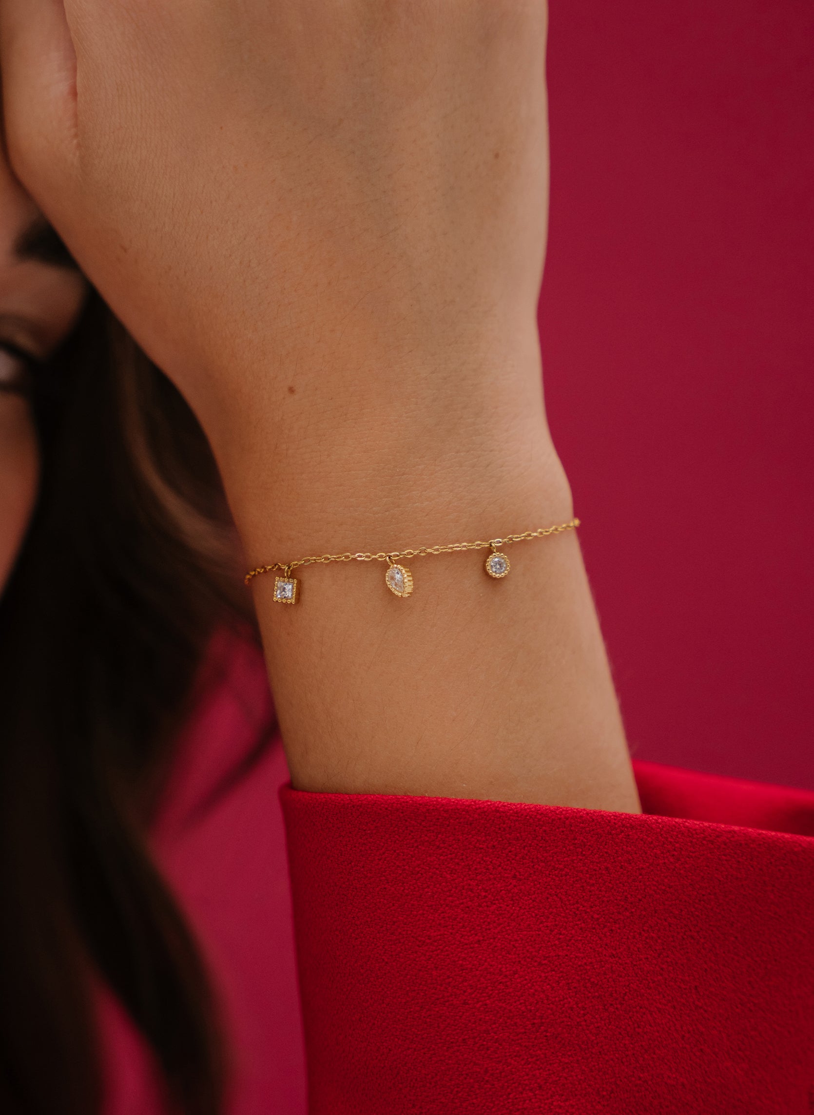 Chain bracelet Anya Étoilée