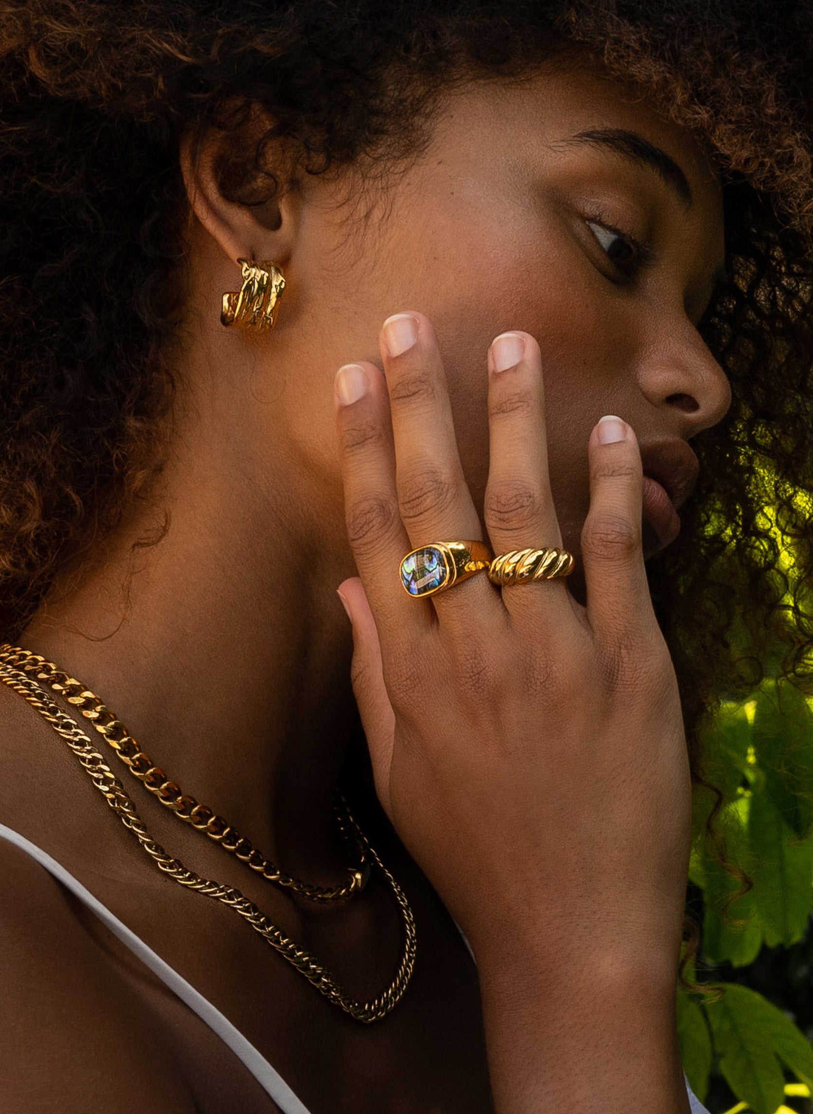 Large ring Aquarius