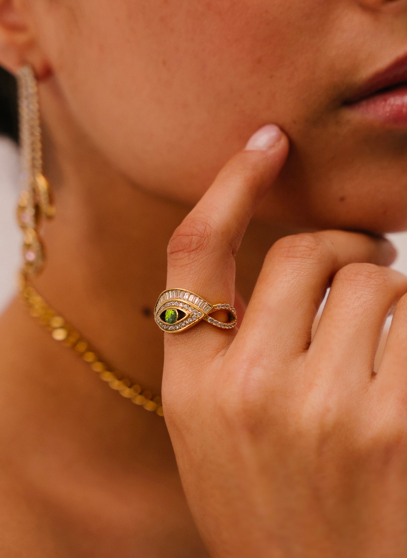 Bague fine Aten