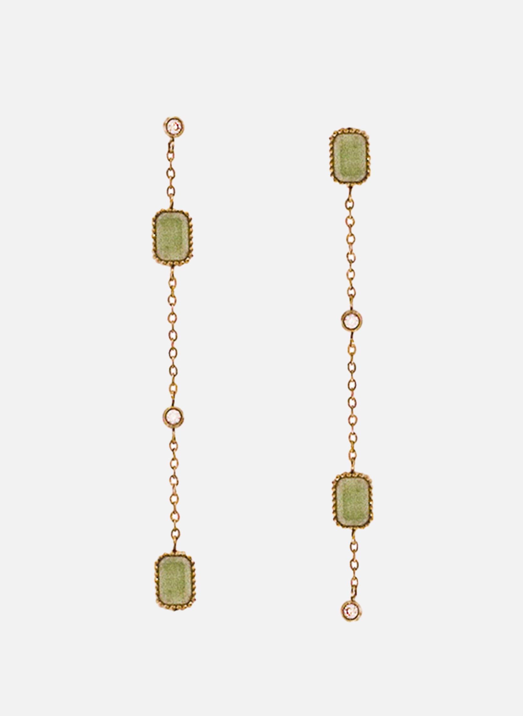 Boucles d'oreilles pendantes Cronos