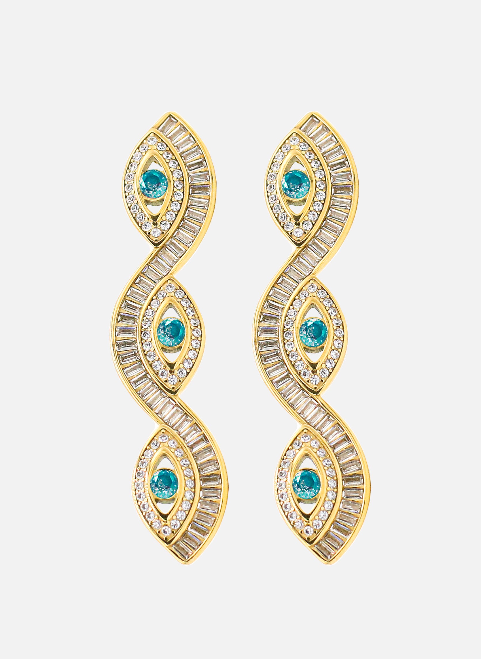 Drop earrings Hathor
