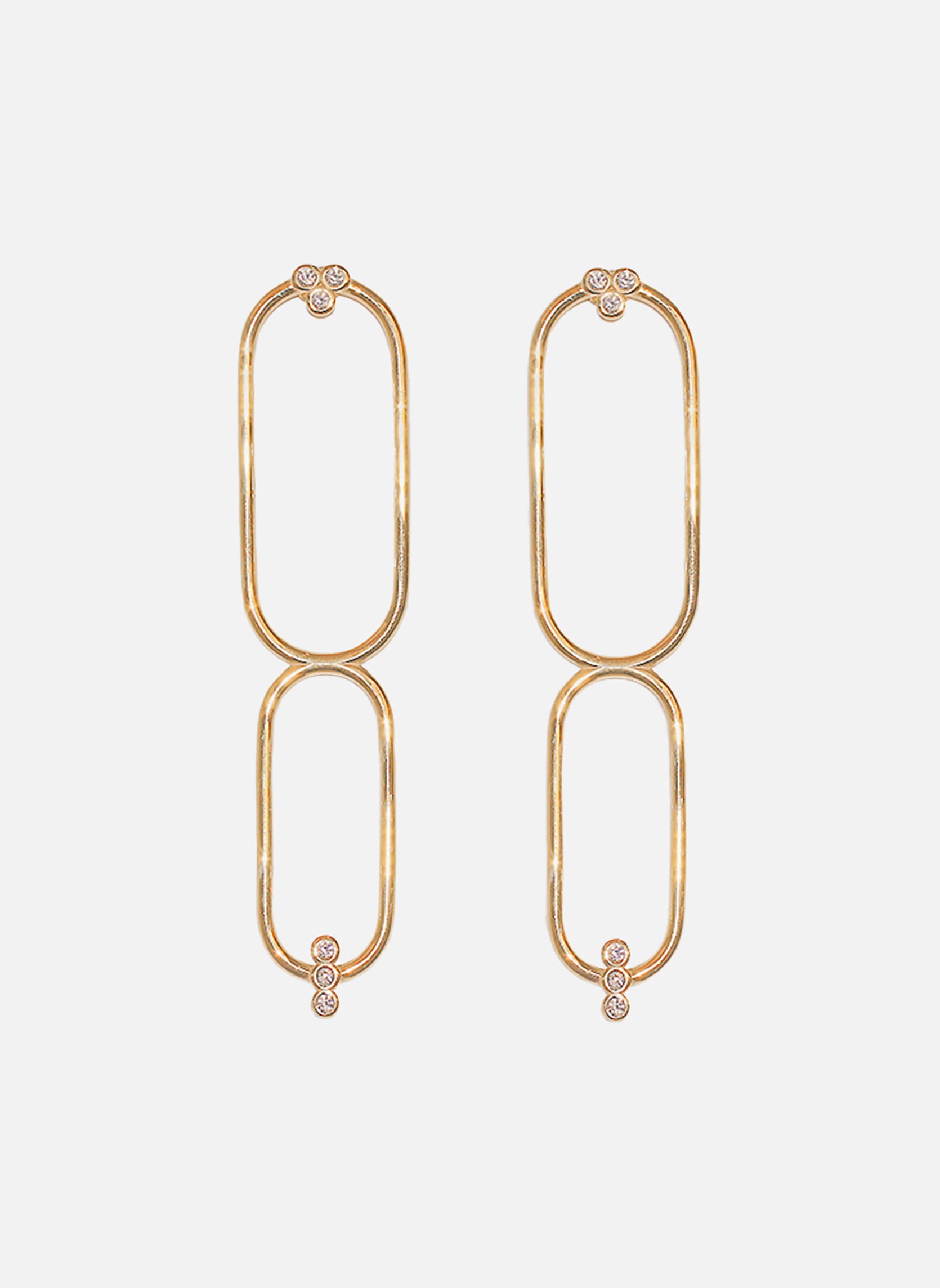 Drop earrings Héracles