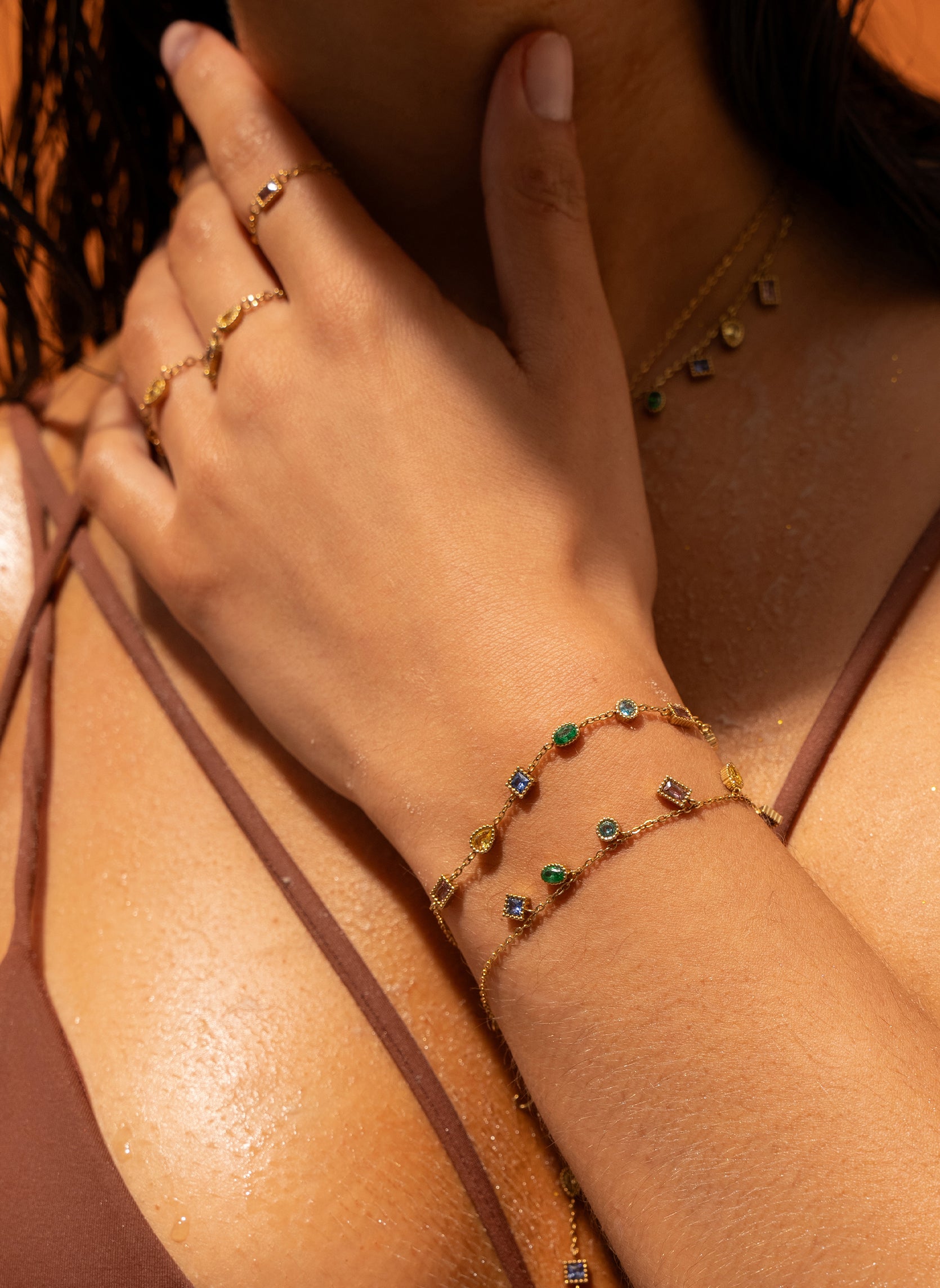 Chain bracelet Isha