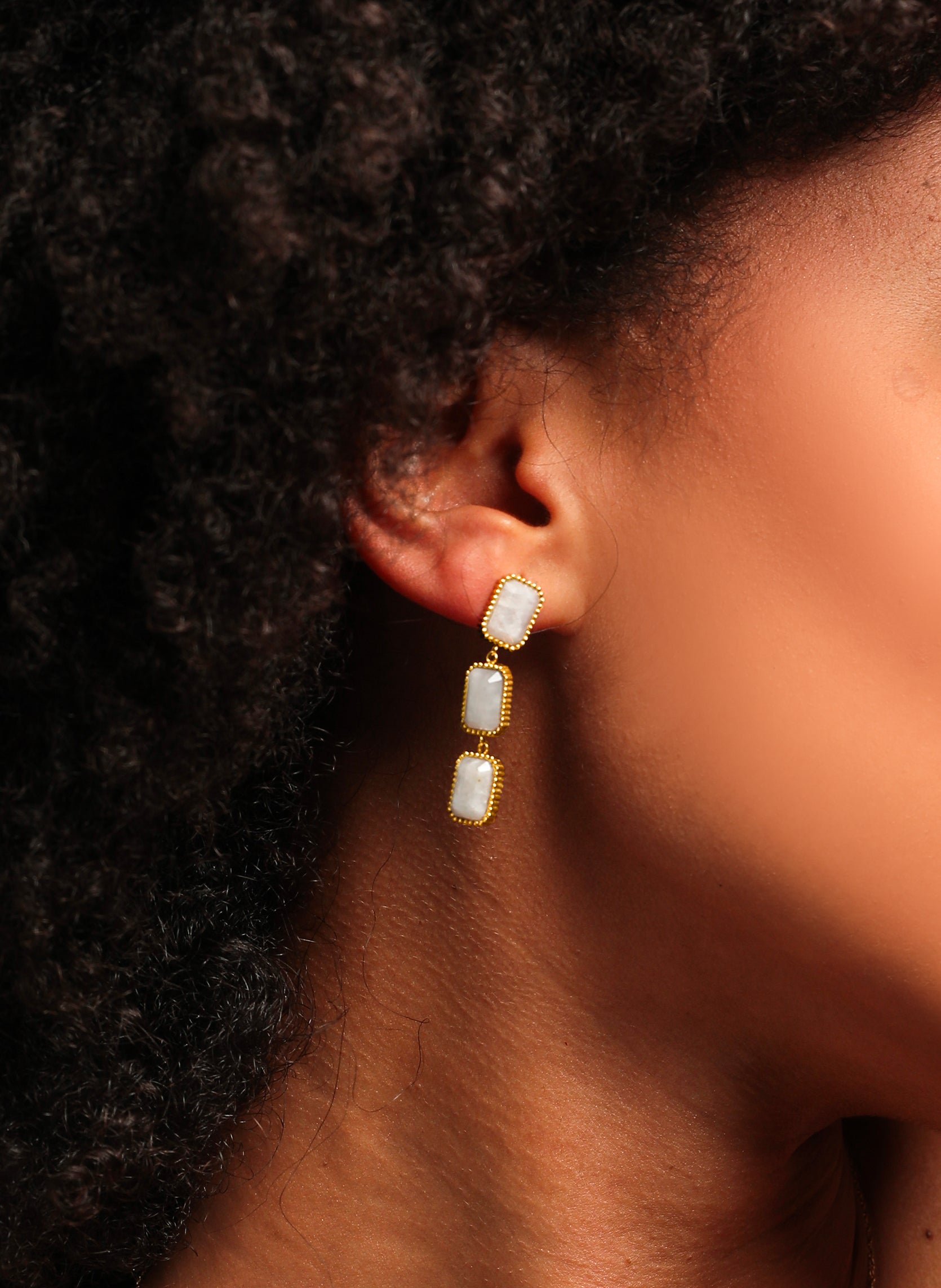 Drop earrings Kleio