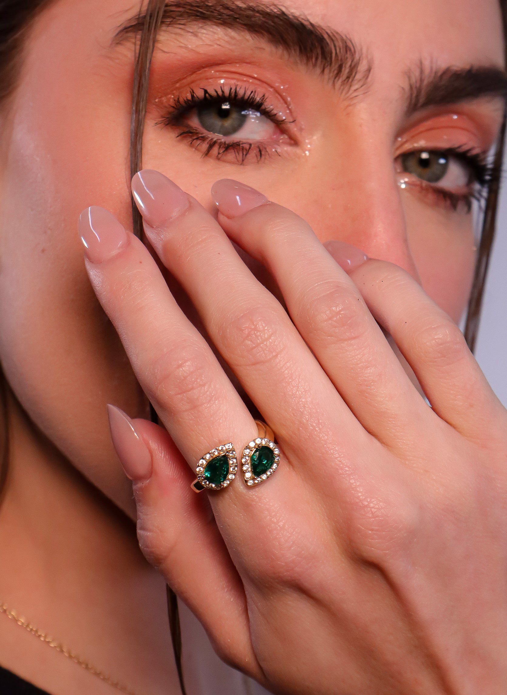 Bague large Marguerite