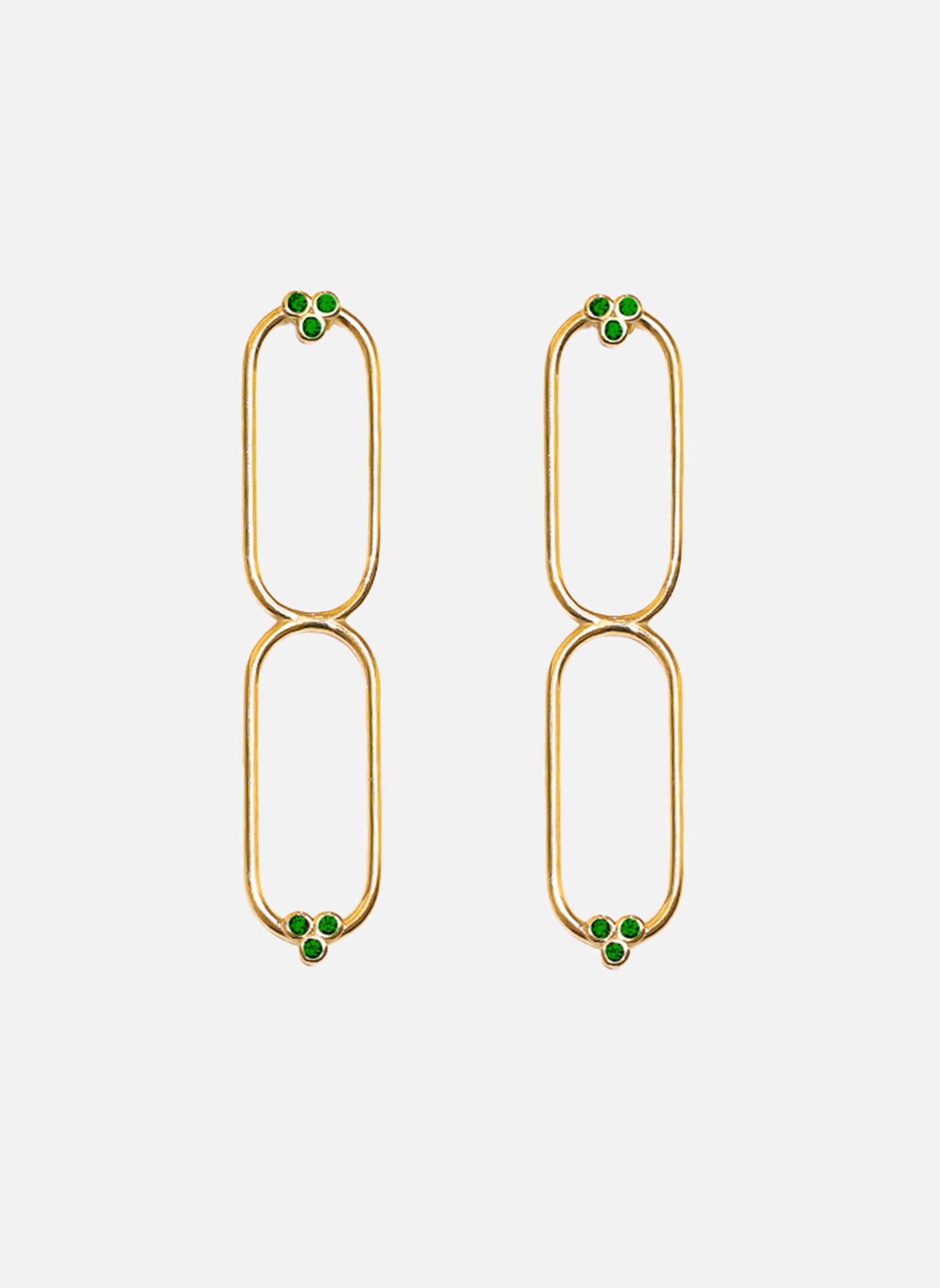 Drop earrings Ménétios