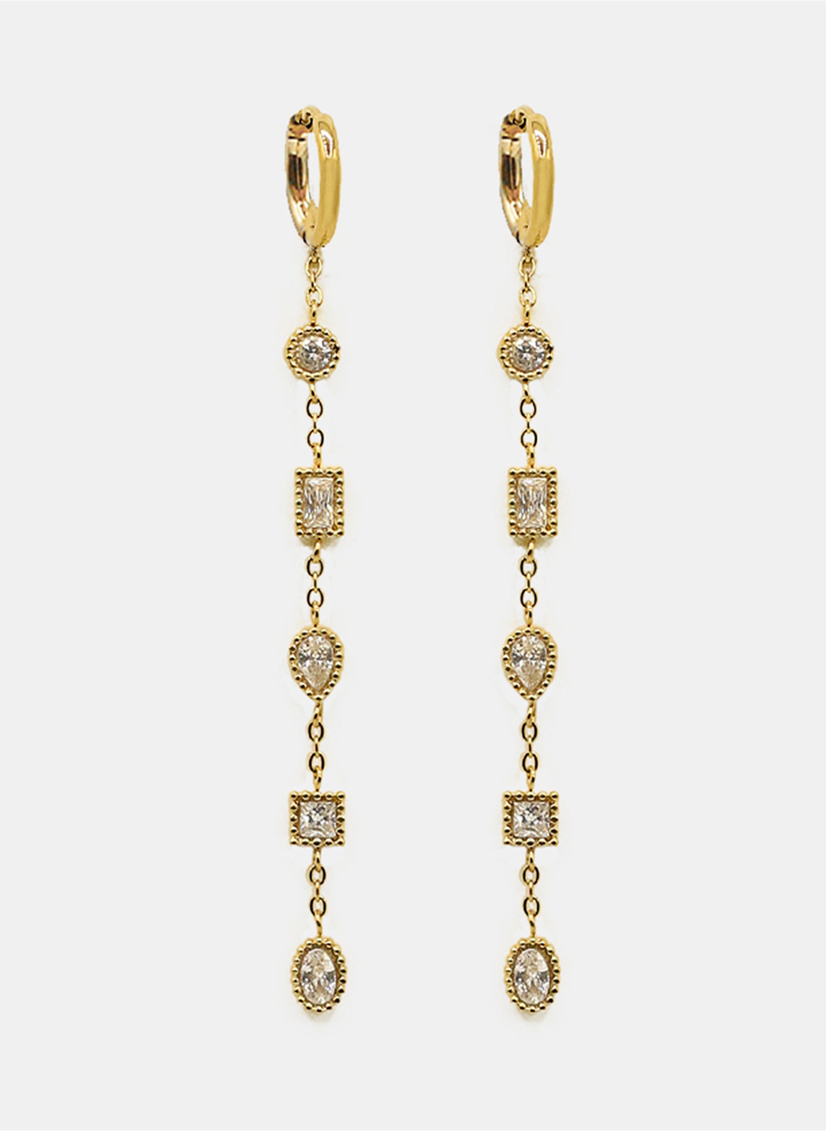 Drop earrings Calie Étoilée