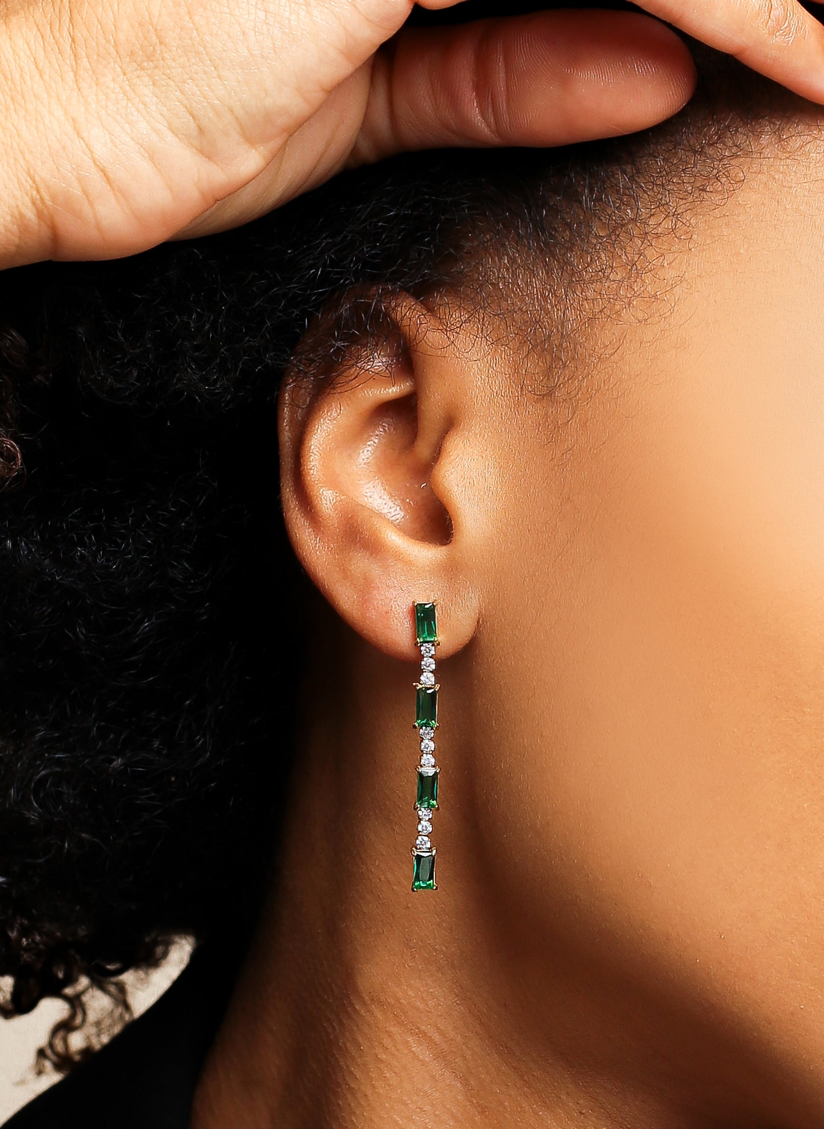 Drop earrings Solene