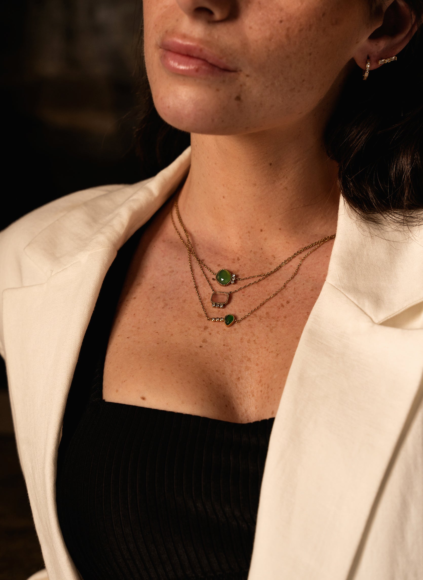 Chain necklace Tyche