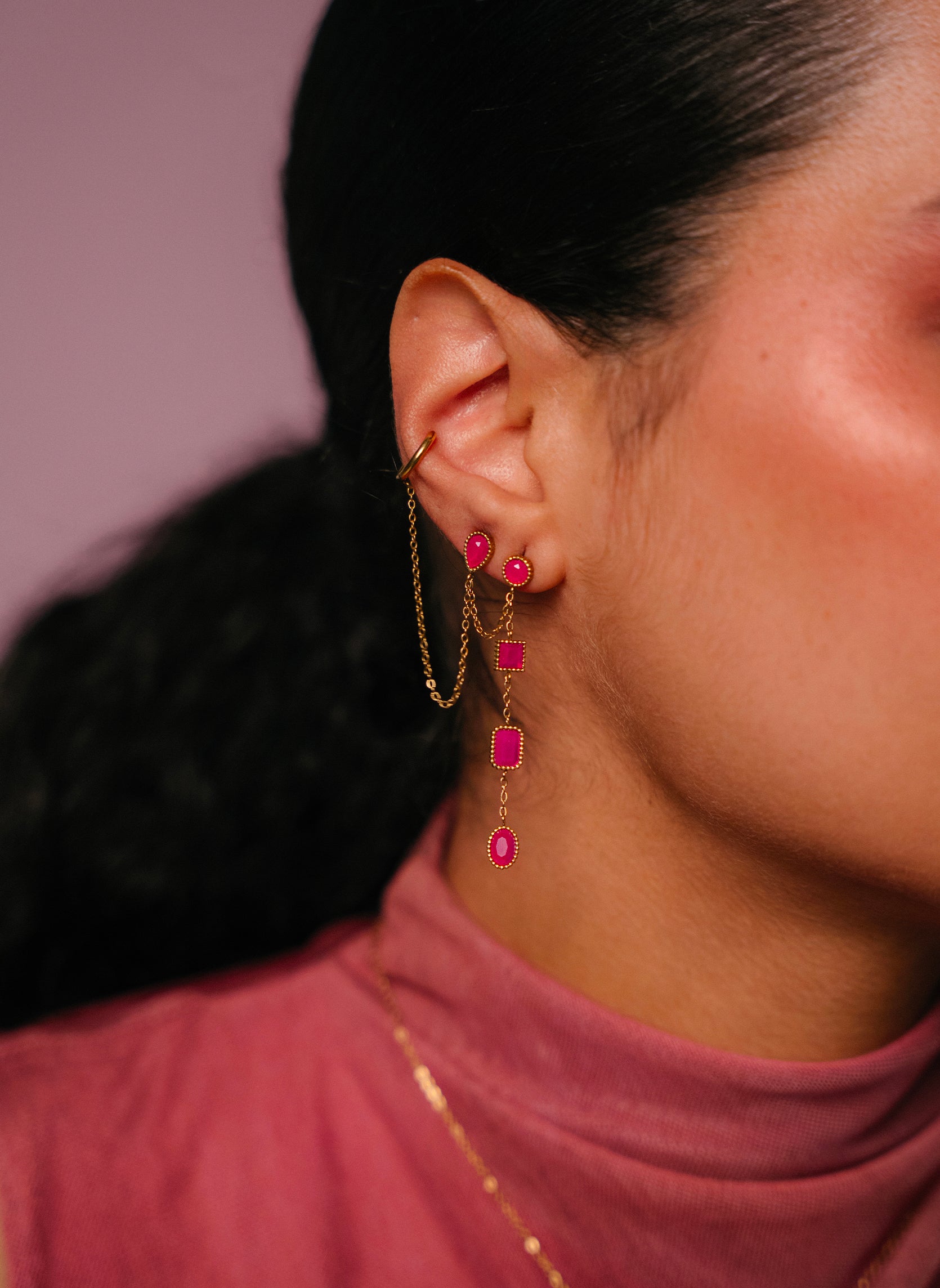 Drop earring Zephyra