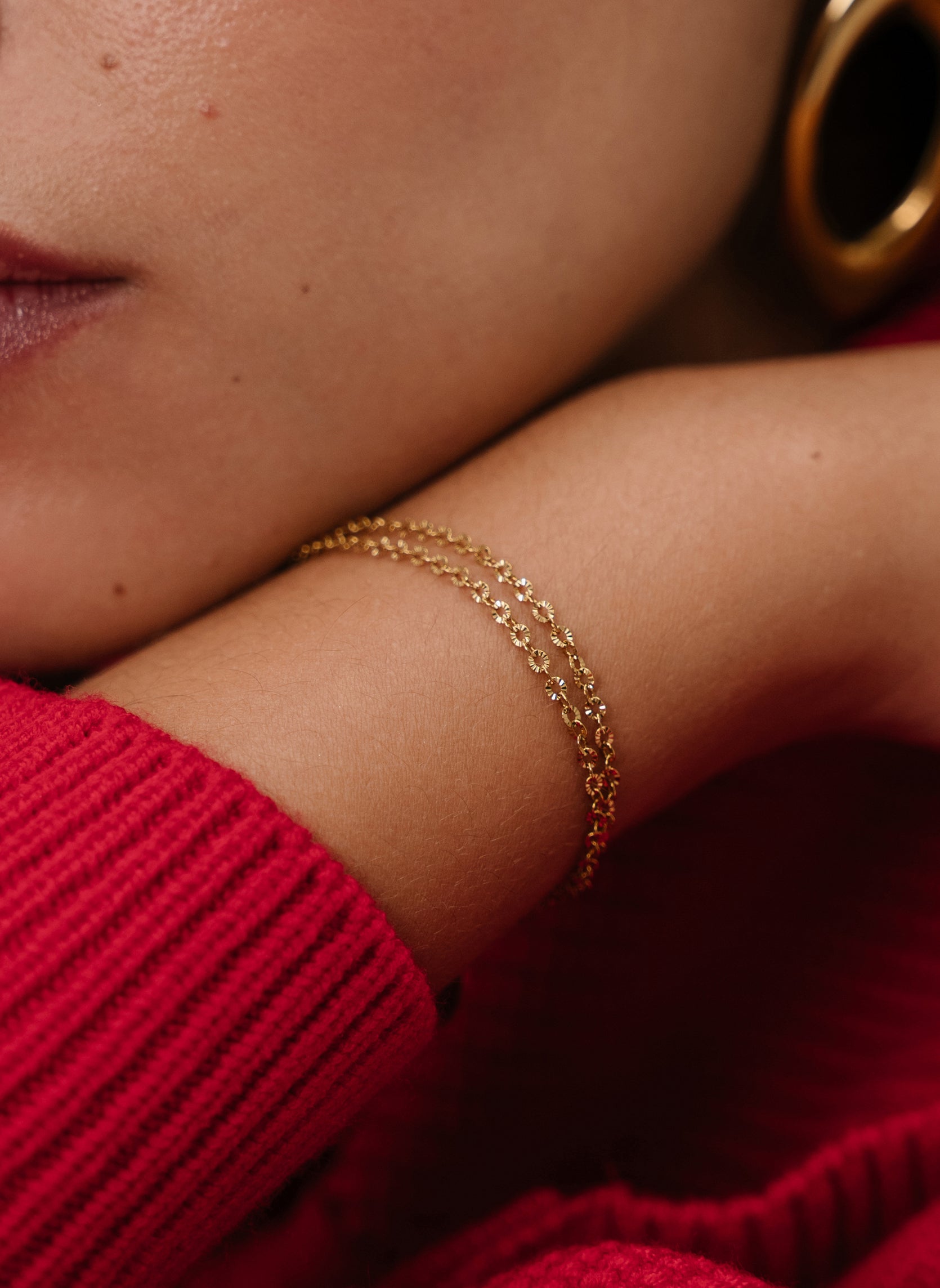 Chain bracelet Andrea Étoilée