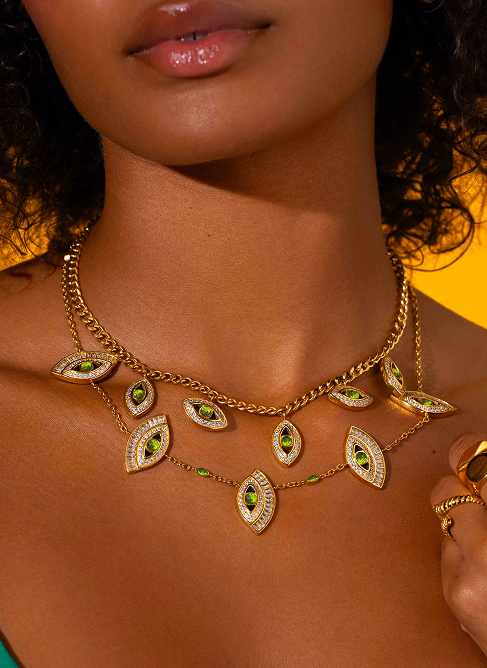 Chain necklace Cléopatre