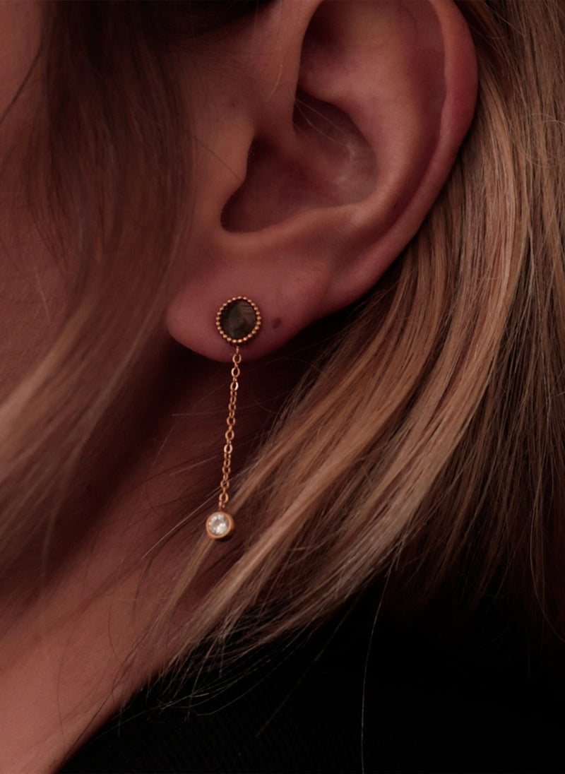 Drop earrings Clio