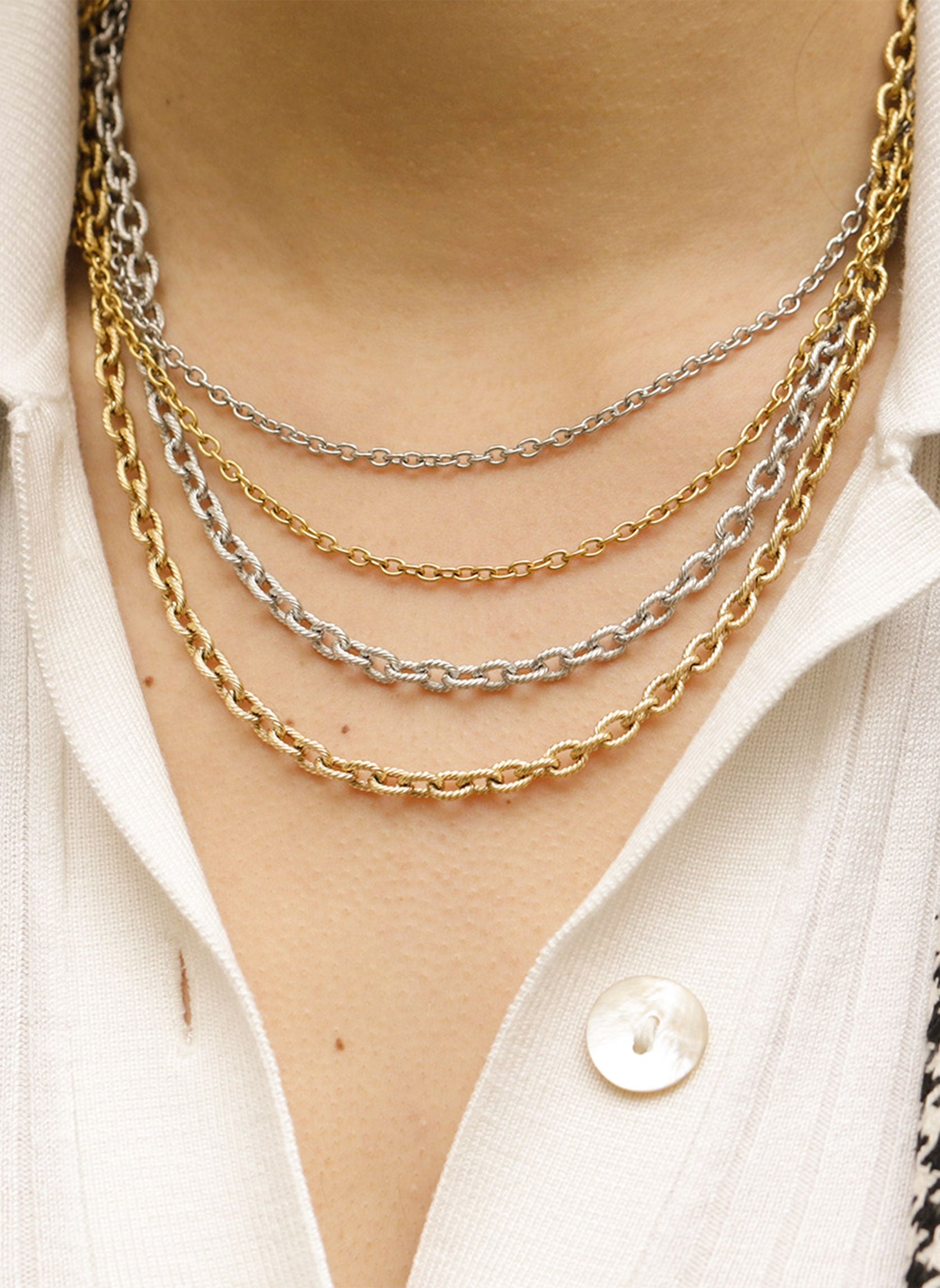 Chain necklace Epi