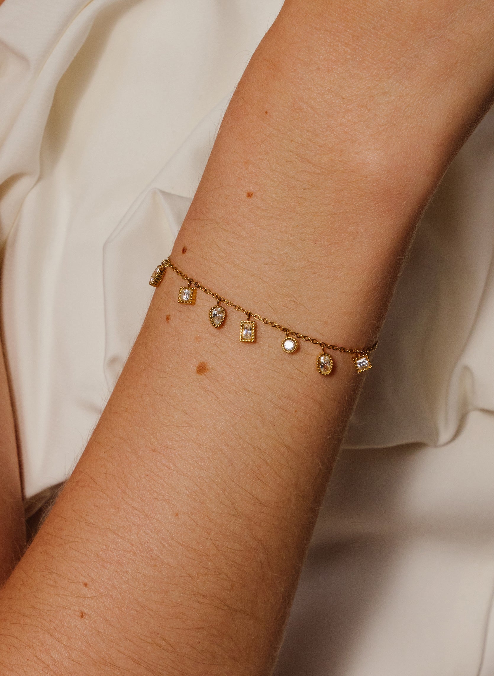 Bracelet chaîne Isha Étoilée