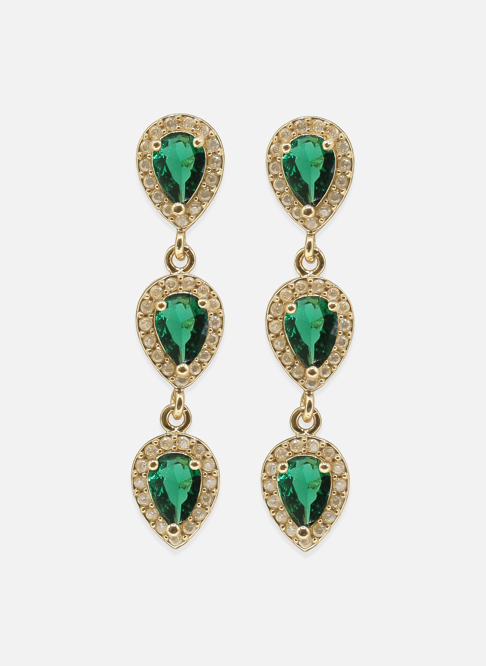 Boucles d'oreilles pendantes Magdalena