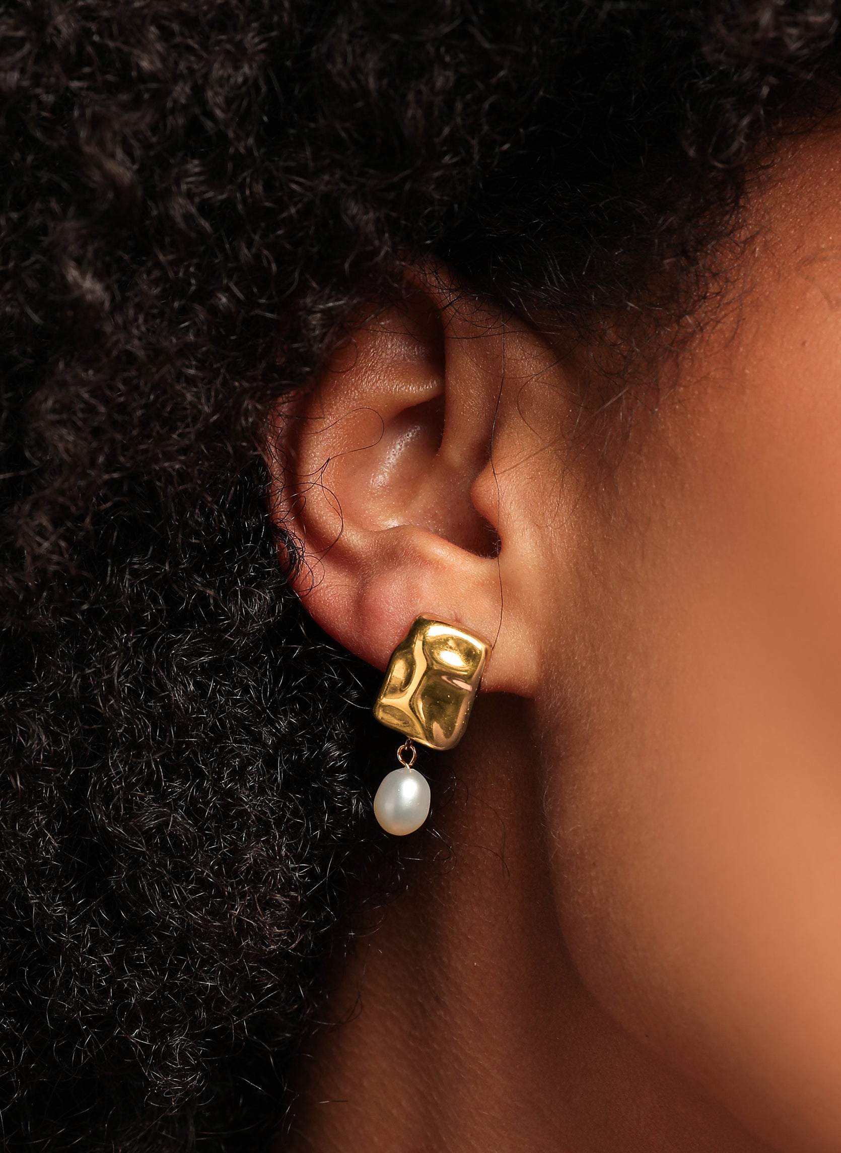 Boucles d'oreilles pendantes Nile