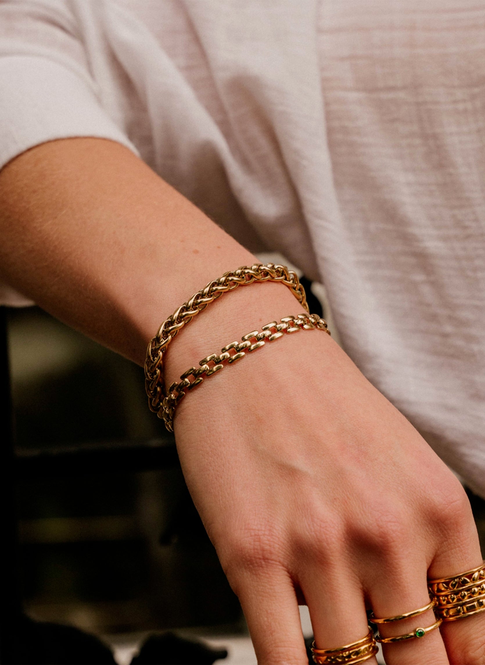 Chain bracelet Romane