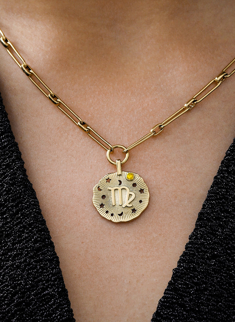 Collier chaîne Astro Vierge